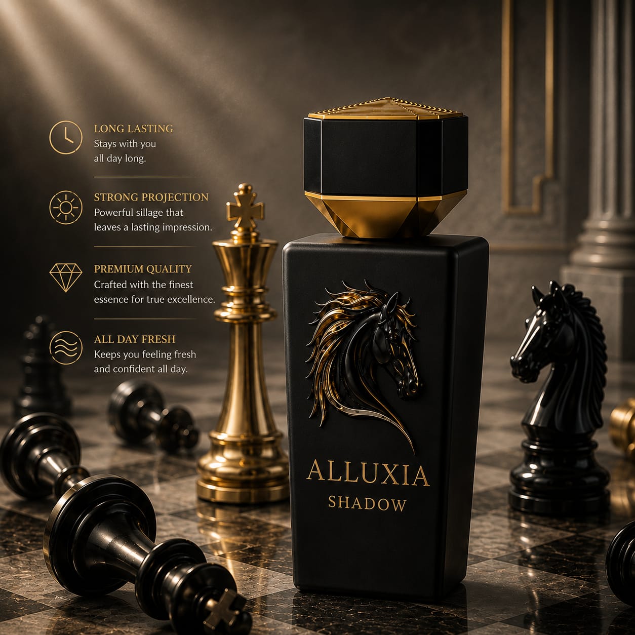 Alluxia Shadow Aventus 100ML Extrait De Parfum